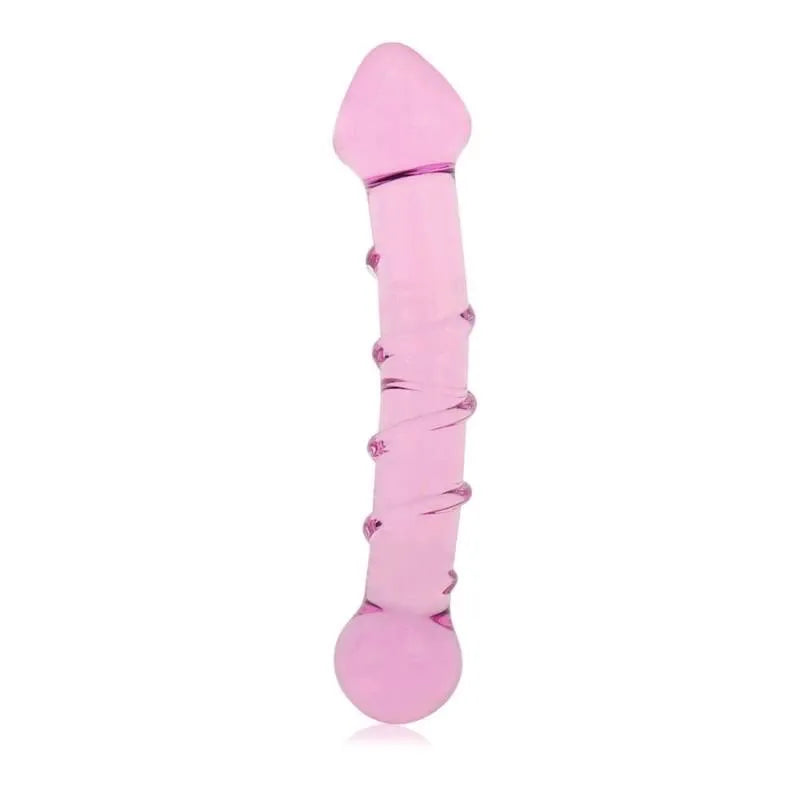 DILDO ROMANCE DE VIDRIO 7". LOVETOY - GS05