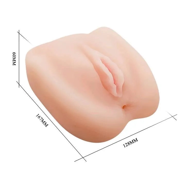 VAGINA Y ANO VIBRADOR REALISTA