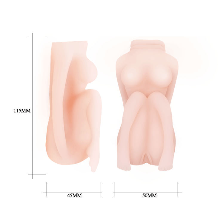 MASTURBADOR REALISTA DE MUJER EN MINIATURA