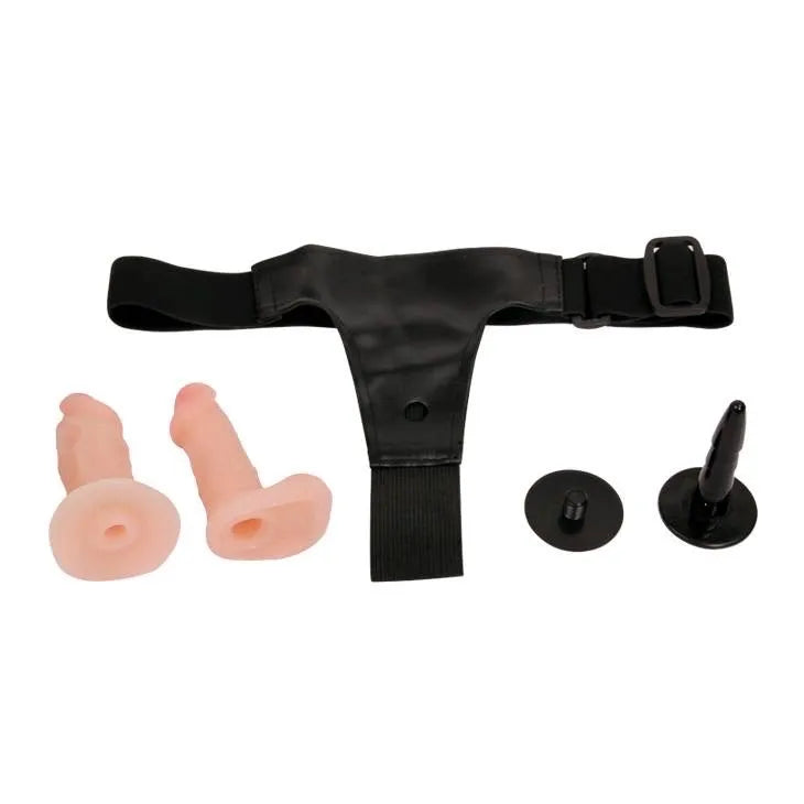 ARNÉS SUSPENSOR CON DILDO INTERCAMBIABLE. BAILE - BW-022034