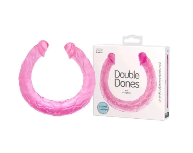 DILDO DOBLE CABEZA FLEXIBLE BAILE - BI-040015