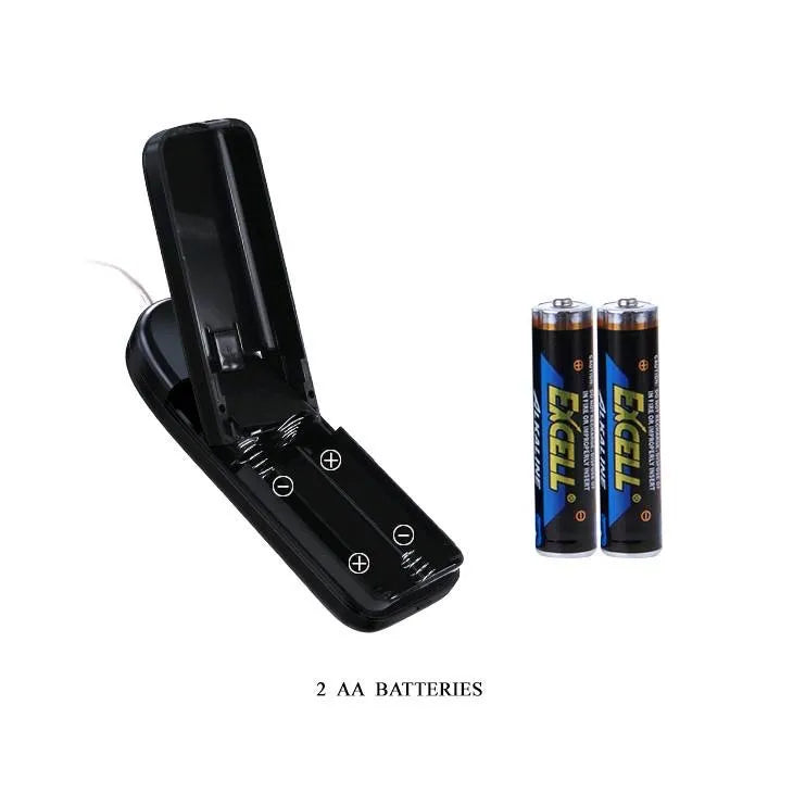 DILDO VIBRADOR CON BASE DE SUCCION Y CONTROL. BAILE - BW-008017A