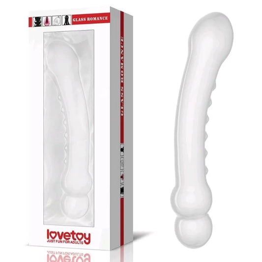 DILDO ROMANCE DE VIDRIO 7,3". LOVETOY - GS06