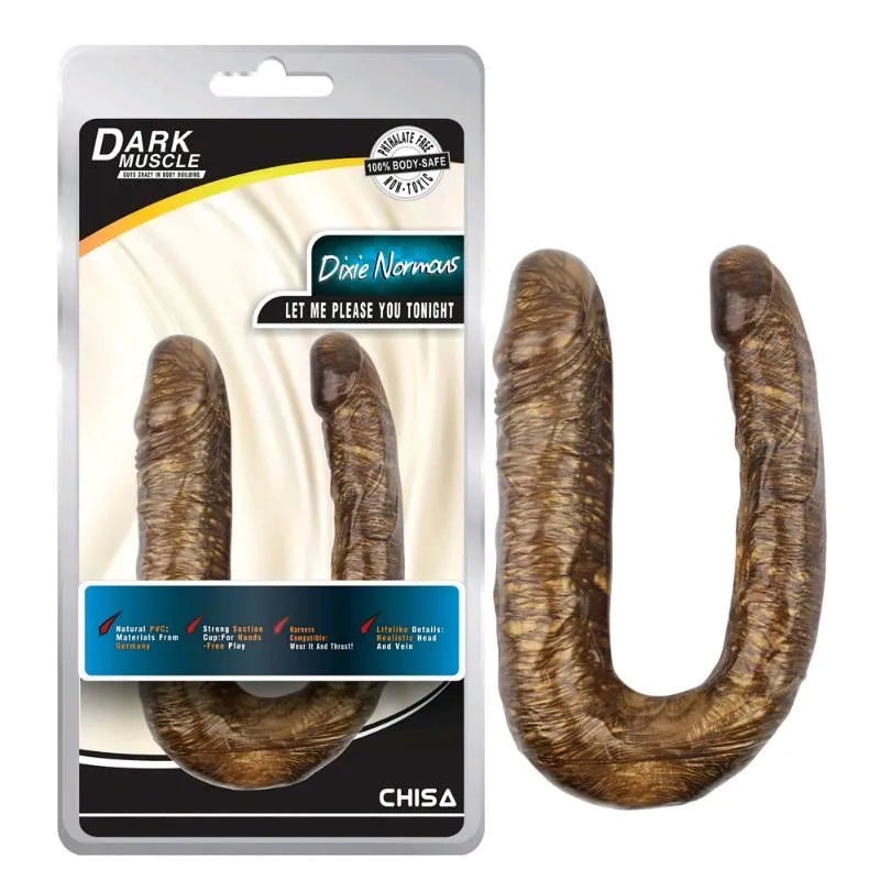 DILDO DOBLE CABEZA DORADO EN C. CHISA - CN-711982493