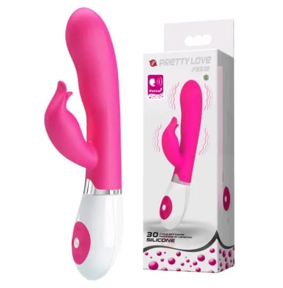 VIBRADOR POR VOZ FELIX, 30 FRECUENCIAS. PRETTY LOVE - BI-014243