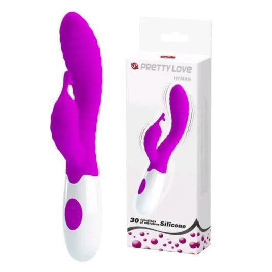 VIBRADOR HYMAN CON 30 FRECUENCIAS. PRETTY LOVE - BI-014705