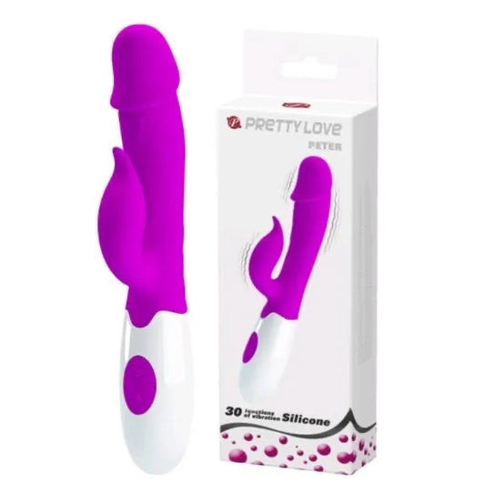VIBRADOR PETER, 30 FRECUENCIAS. PRETTY LOVE - BI-014706