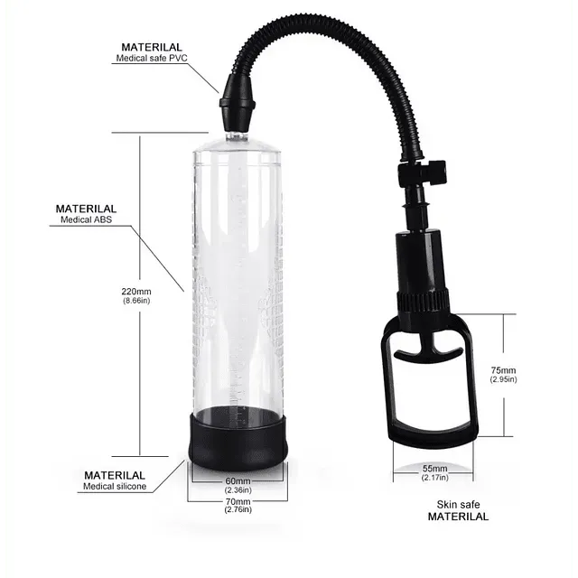 Bomba de vacío para pene Pump Men A17002