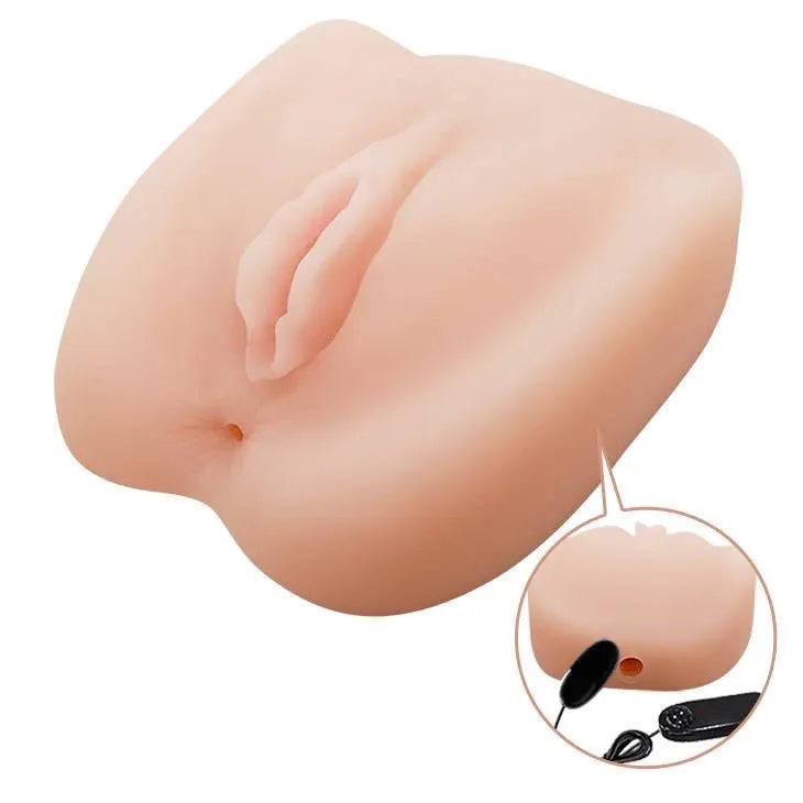 VAGINA Y ANO VIBRADOR REALISTA