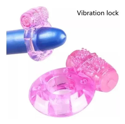 ANILLO VIBRADOR CON 1 INTENSIDAD DE VIBRACIÓN. DESECHABLE