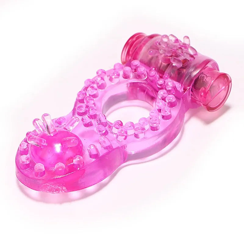 ANILLO VIBRADOR CON ESTIMULADOR