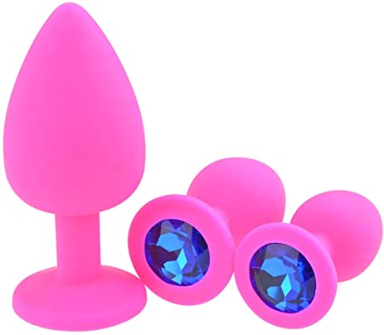 KIT DE 3 PLUG DE SILICONA, TALLAS "S","M" & "L". SEAMLESS - 3KIT