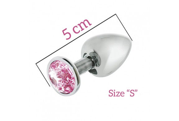 PLUG O JOYA ANAL METALICA EN TALLAS "S" "M"