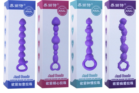 VARITAS ANAL DE SILICONA Y DISEÑOS SURTIDOS